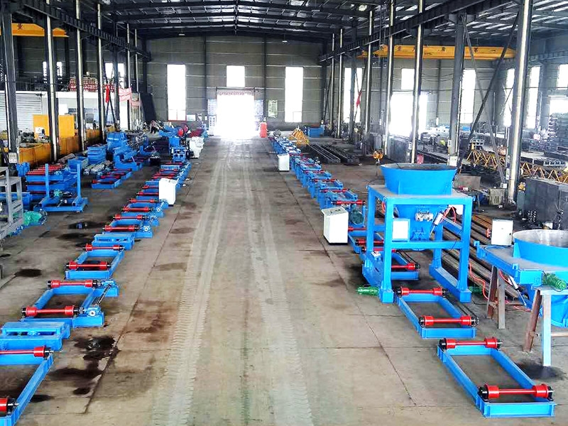 调试轨枕生产线设备